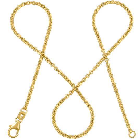 Ankerkette DELICATE Filigran 14K Echtgold