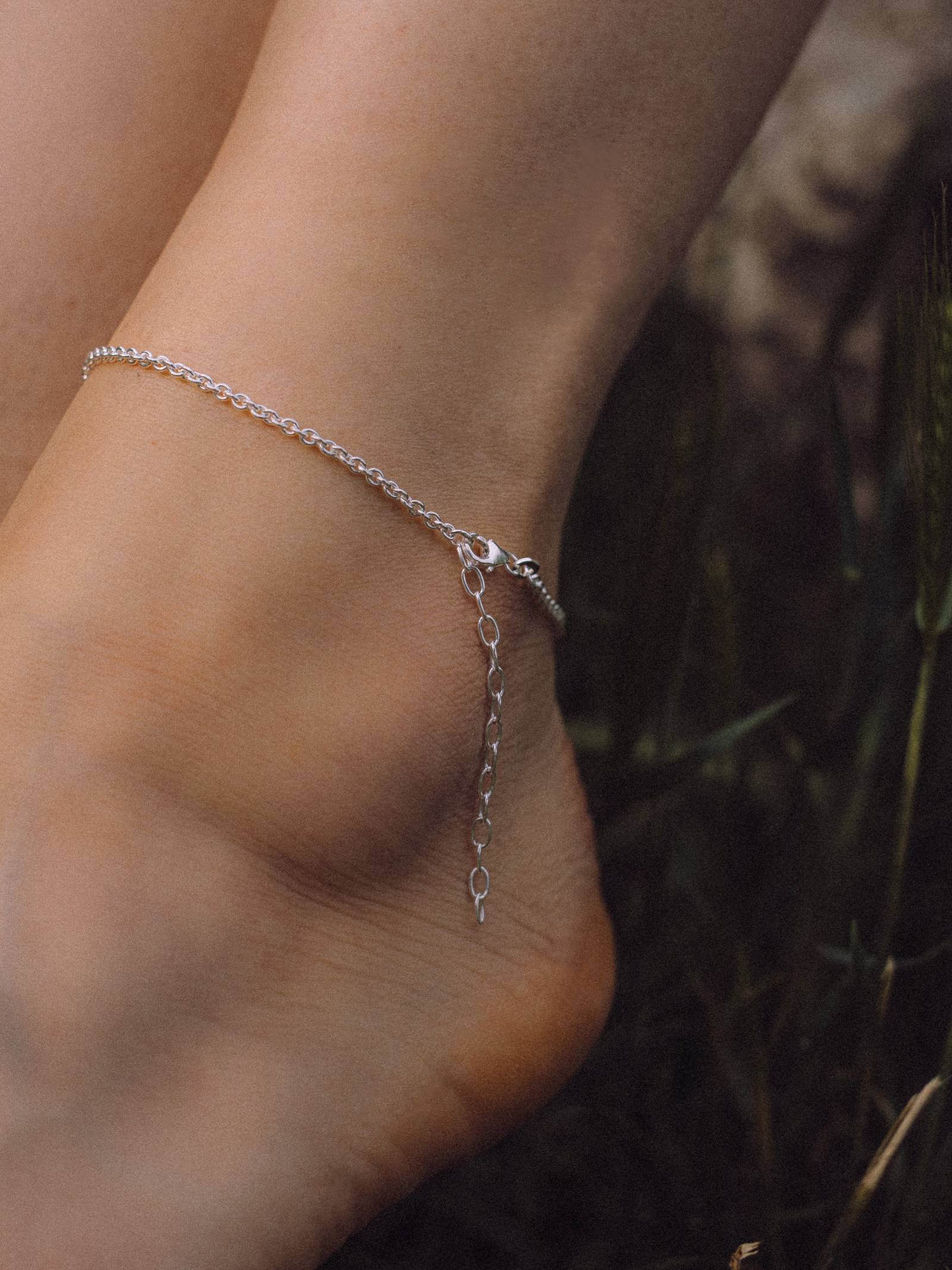 Fußkette Größentabelle verstellbar 23-28cm